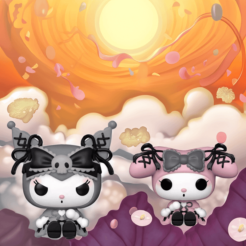 Introducing Hot Topic Exclusive: 2023 My Melody and Kuromi Funko Pops in Lolita Fashion