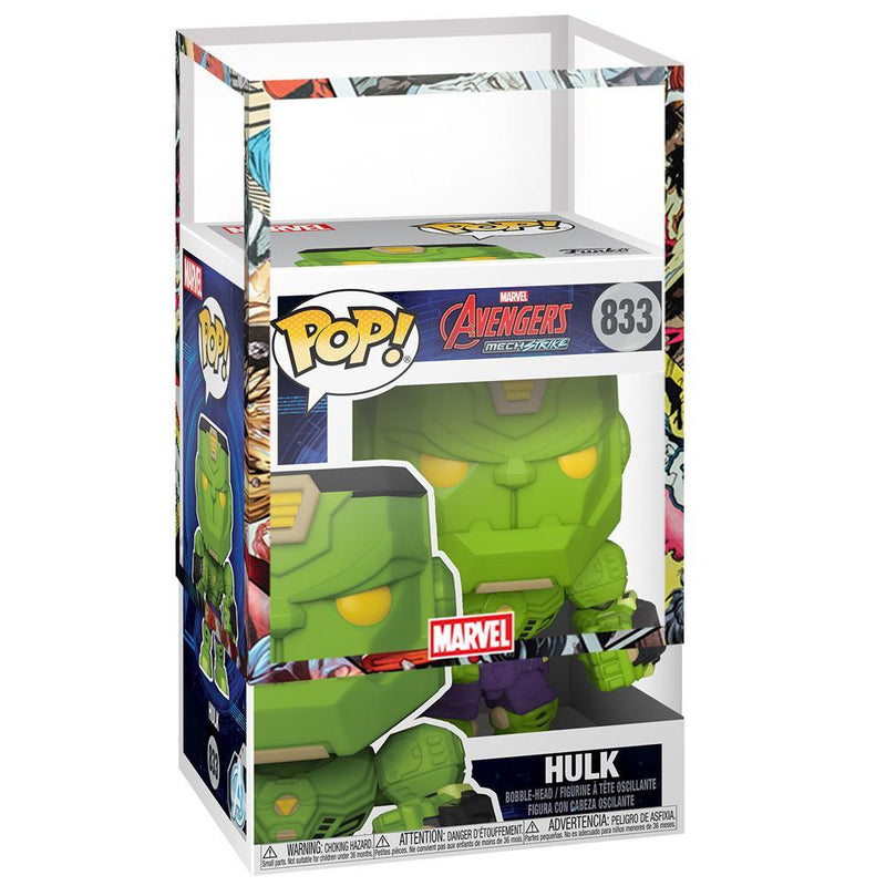 EN STOCK: Funko POP Marvel: Marvel Mech - Hulk con funda Marvel