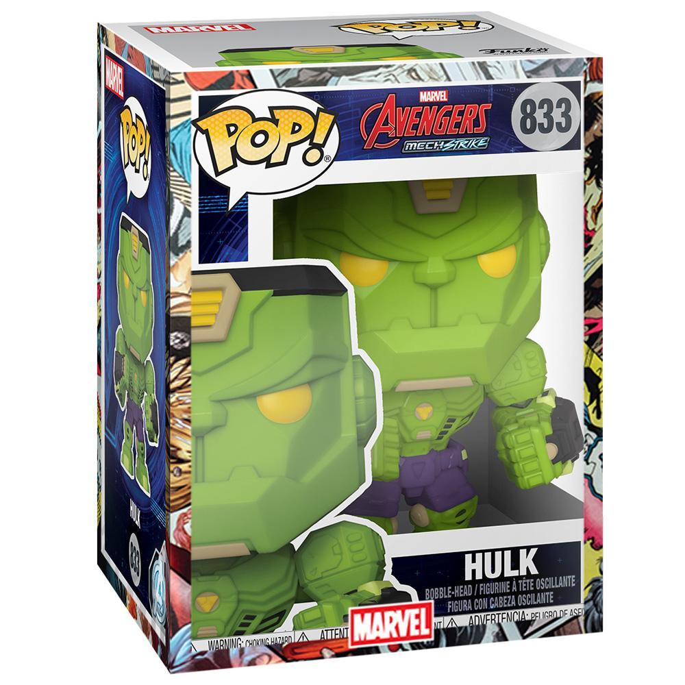 EN STOCK: Funko POP Marvel: Marvel Mech - Hulk con funda Marvel