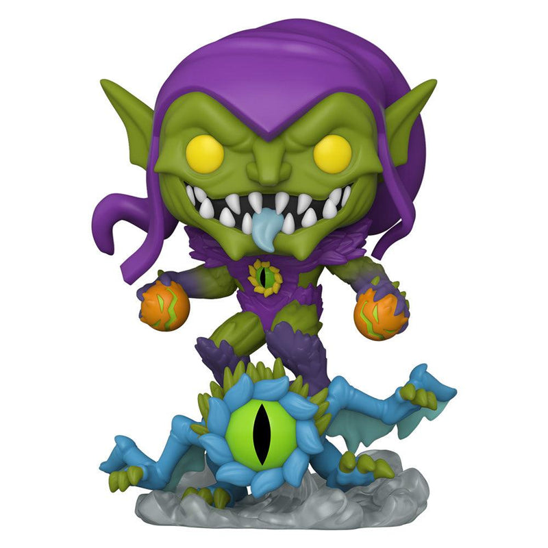 Funko - PRE-ORDER: Funko POP Marvel: Monster Hunters- Green Goblin With Halloween Sleeve / Protector