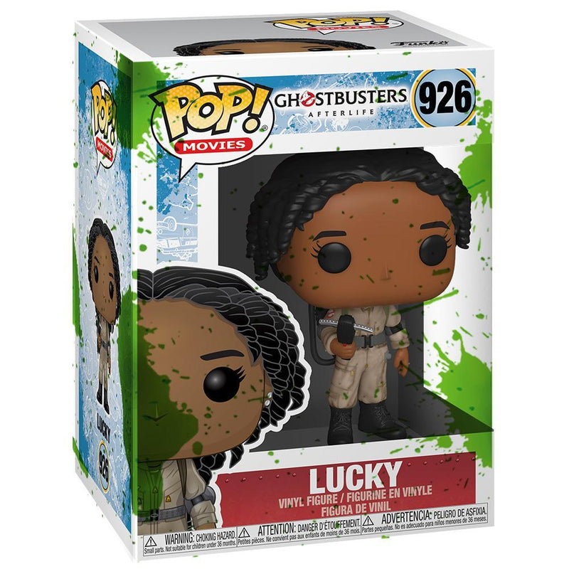 IN STOCK: Ghostbusters: Afterlife Lucky Funko POP with Free Protector - PPJoe Pop Protectors