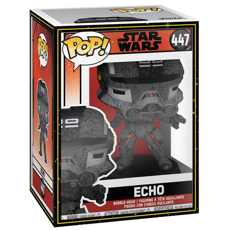 Funko - PRE-ORDER: Funko POP Star Wars: Bad Batch - Echo With Star Wars Sleeve