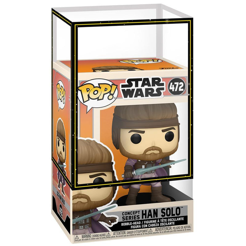 IN STOCK: Star Wars Concept Series: Han Solo Funko POP! - Collector's Edition - PPJoe Pop Protectors