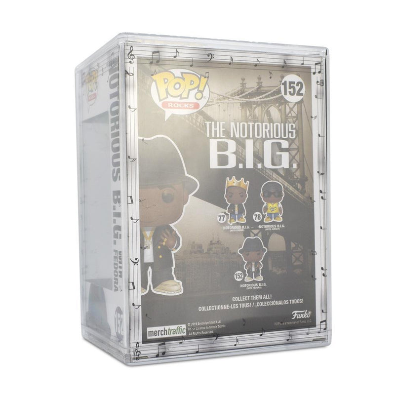 Pop Vinyl Protector - PPJoe Clear 2mm Hard Stack With Musical Sleeve