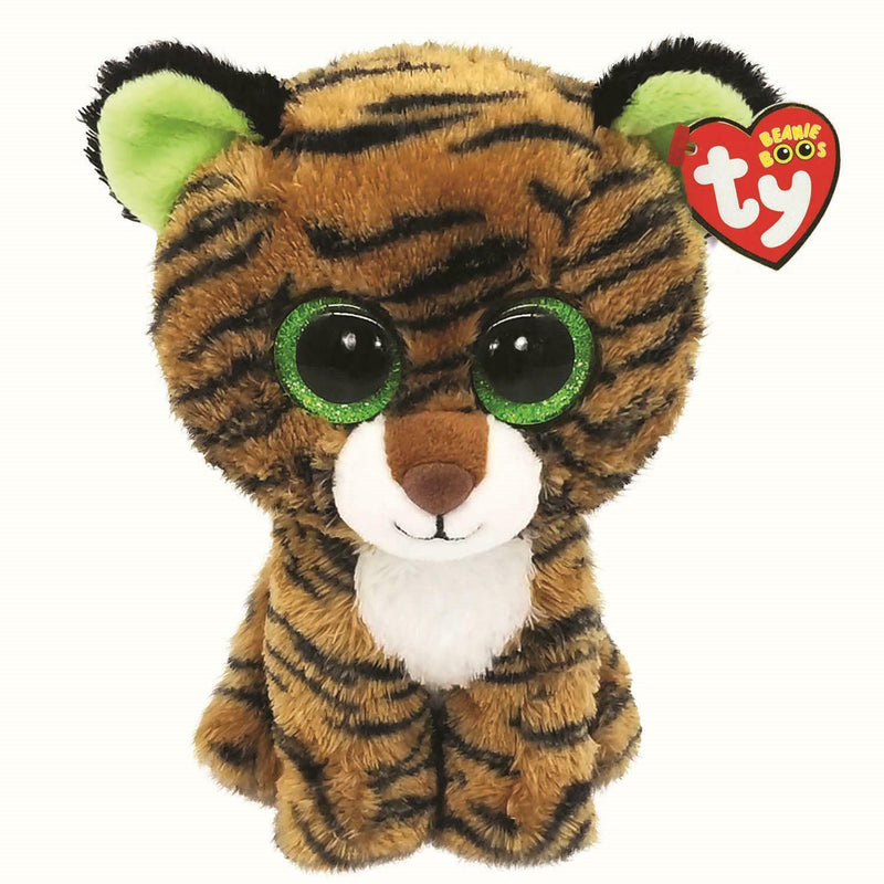IN STOCK: TY Tiggy Tiger - Beanie Boos: Your New Cuddly Adventure Companion. Excellent Customer Service & Fast Delivery Guaranteed. Order Now! - PPJoe Pop Protectors